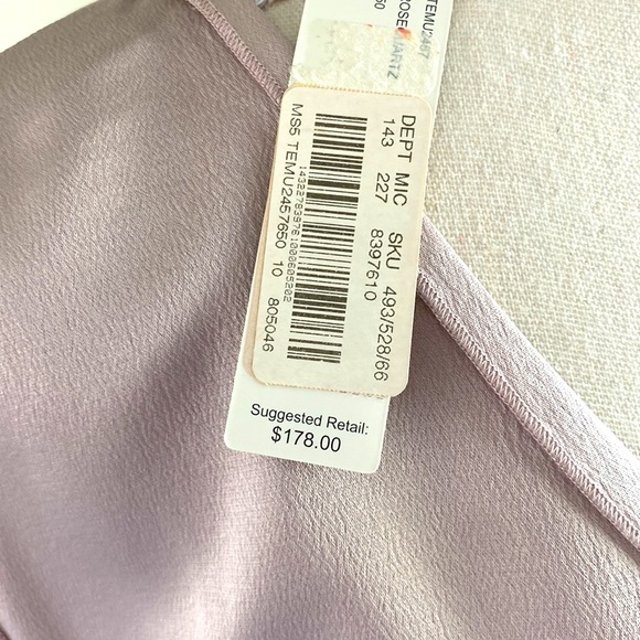 Ellen Tracy Silk Top with Silk and Acrylic Skirt - Picture 4 of 6